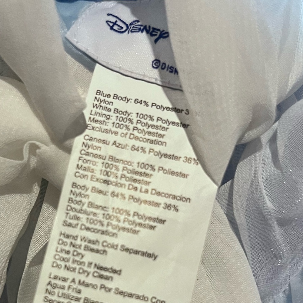 CHASING FIREFLIES DELUXE GIRLS ALICE IN WONDERLAND BLUE COSTUME DRESS NWOT. - Picture 10 of 11